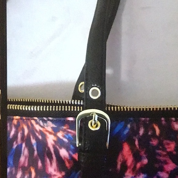 JUICY COUTURE PURPLE TIE DYE LARGE BAG - Picture 3 of 5